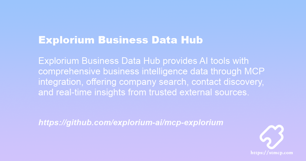 Open Graph image for Explorium Business Data Hub