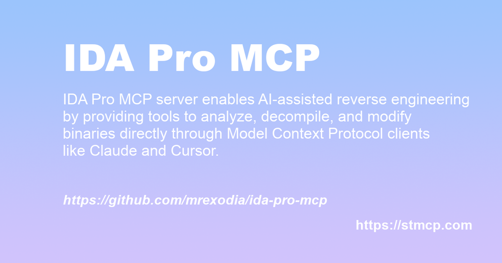 Open Graph image for IDA Pro MCP