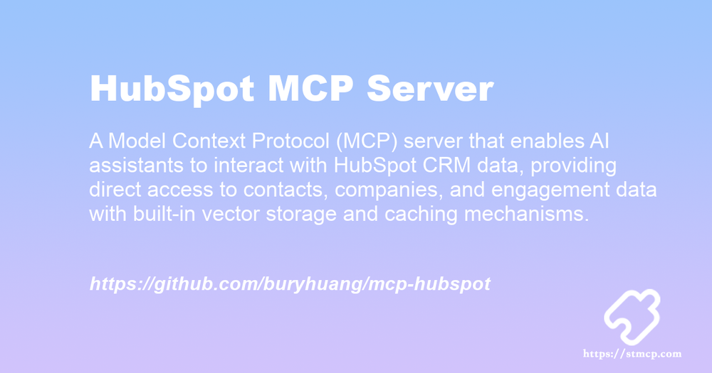 Open Graph image for HubSpot MCP Server