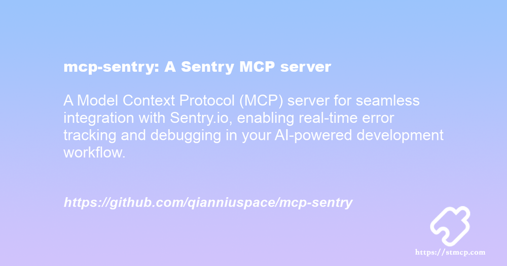 Open Graph image for mcp-sentry: A Sentry MCP server