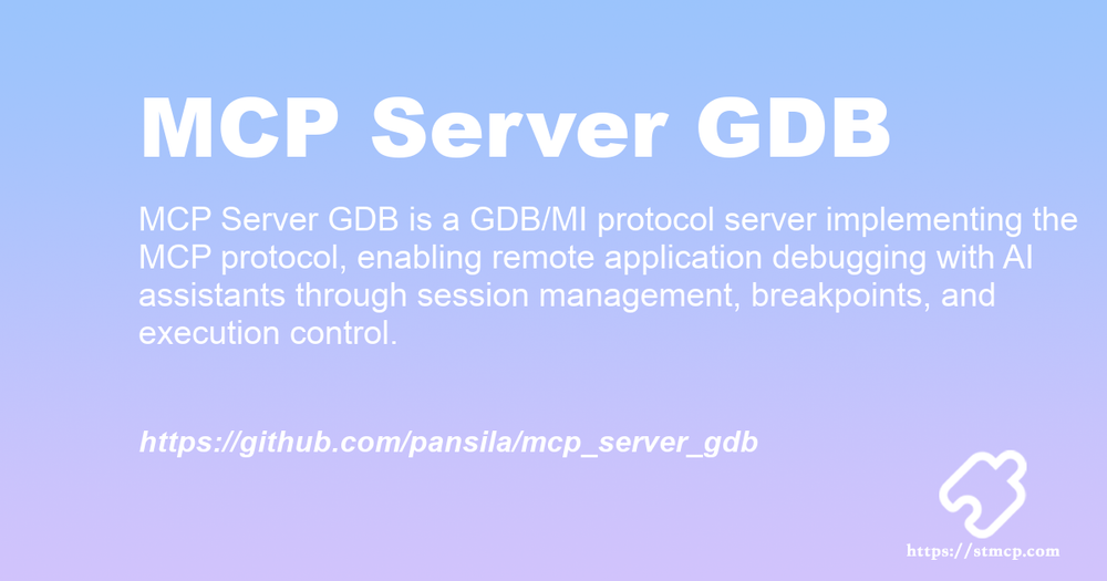 Open Graph image for MCP Server GDB