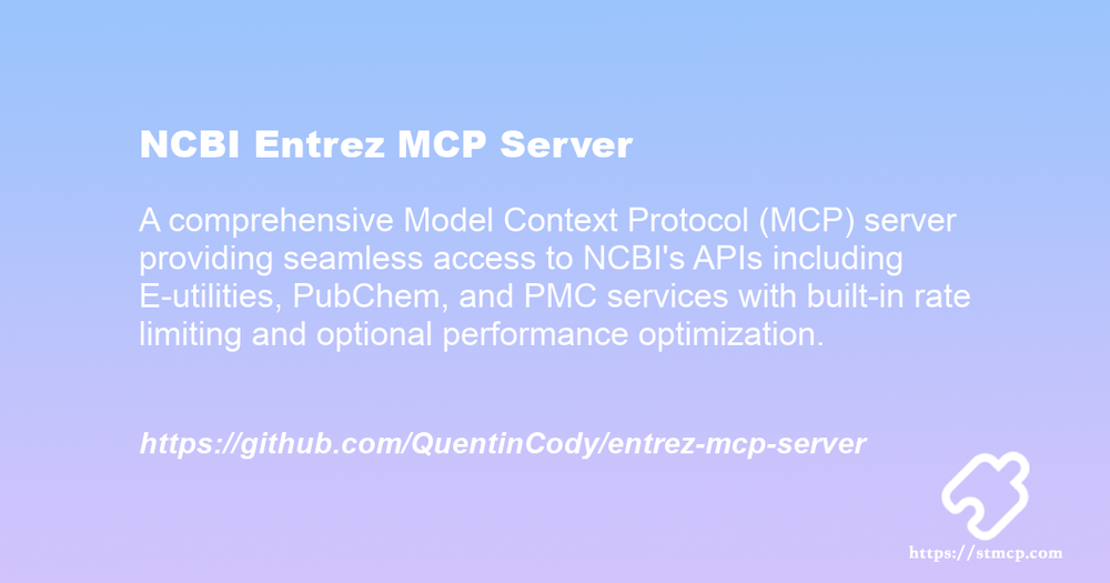 Open Graph image for NCBI Entrez MCP Server