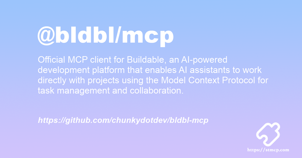 Open Graph image for @bldbl/mcp
