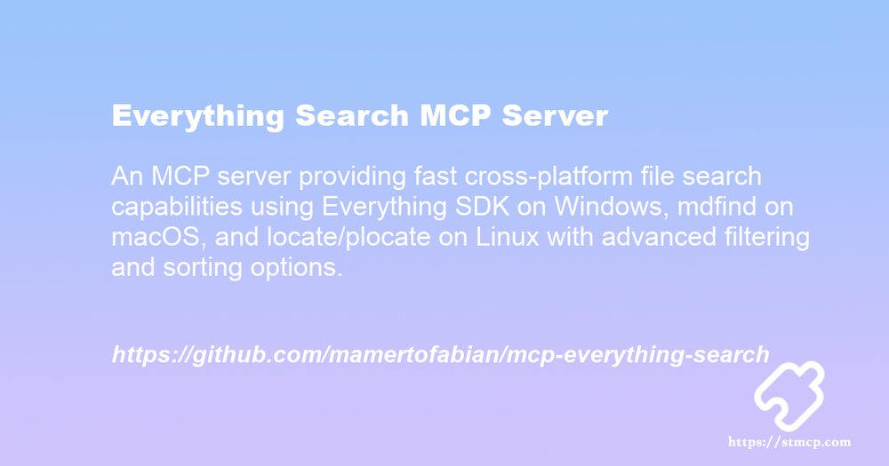 Open Graph image for Everything Search MCP Server
