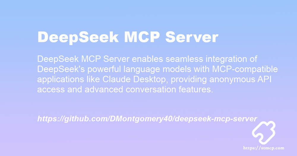 Open Graph image for DeepSeek MCP Server