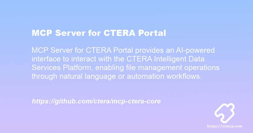 Open Graph image for MCP Server for CTERA Portal