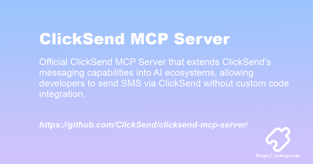 Open Graph image for ClickSend MCP Server