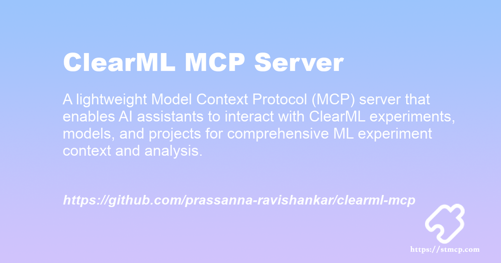 Open Graph image for ClearML MCP Server