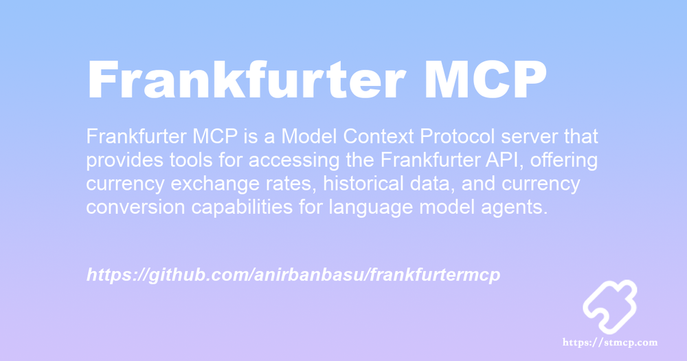 Open Graph image for Frankfurter MCP
