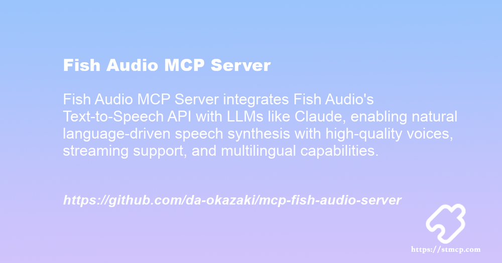 Open Graph image for Fish Audio MCP Server