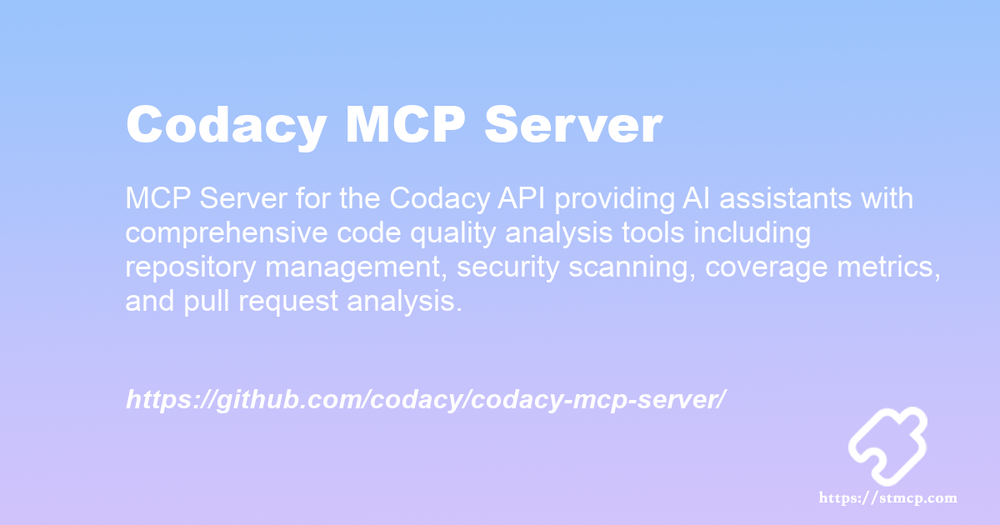 Open Graph image for Codacy MCP Server