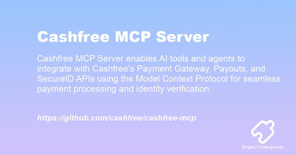 Open Graph image for Cashfree MCP Server