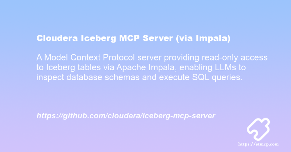 Open Graph image for Cloudera Iceberg MCP Server (via Impala)