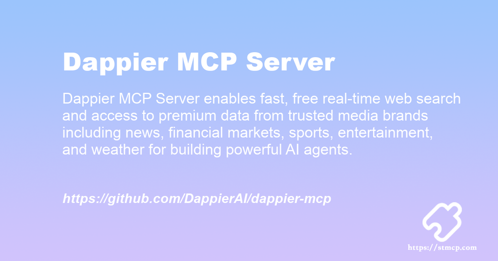 Open Graph image for Dappier MCP Server