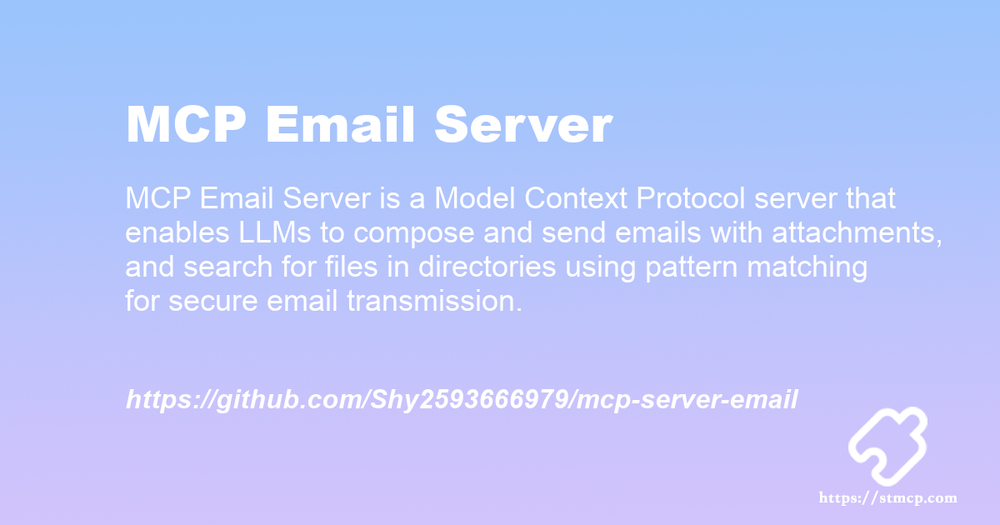 Open Graph image for MCP Email Server