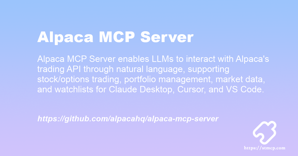 Open Graph image for Alpaca MCP Server