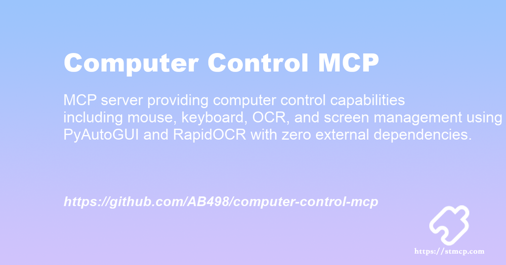 Open Graph image for Computer Control MCP