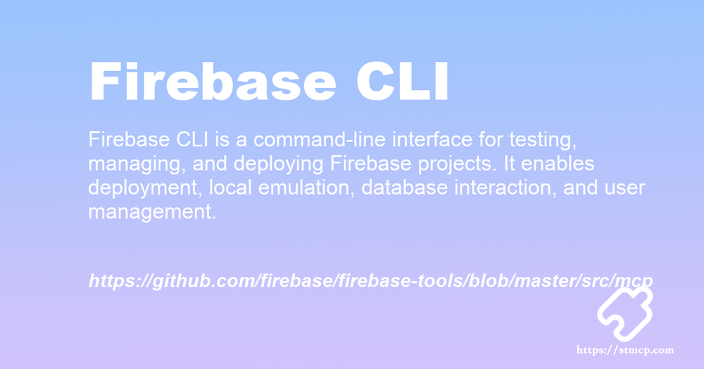 Open Graph image for Firebase CLI