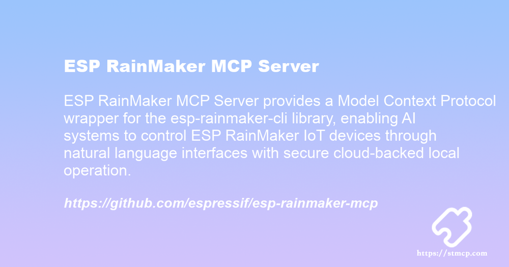 Open Graph image for ESP RainMaker MCP Server