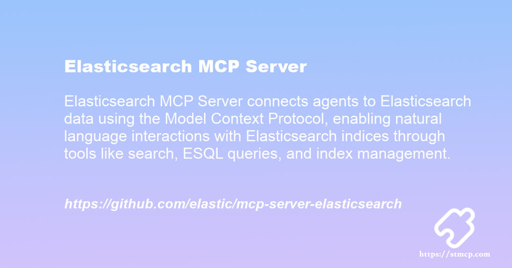 Open Graph image for Elasticsearch MCP Server