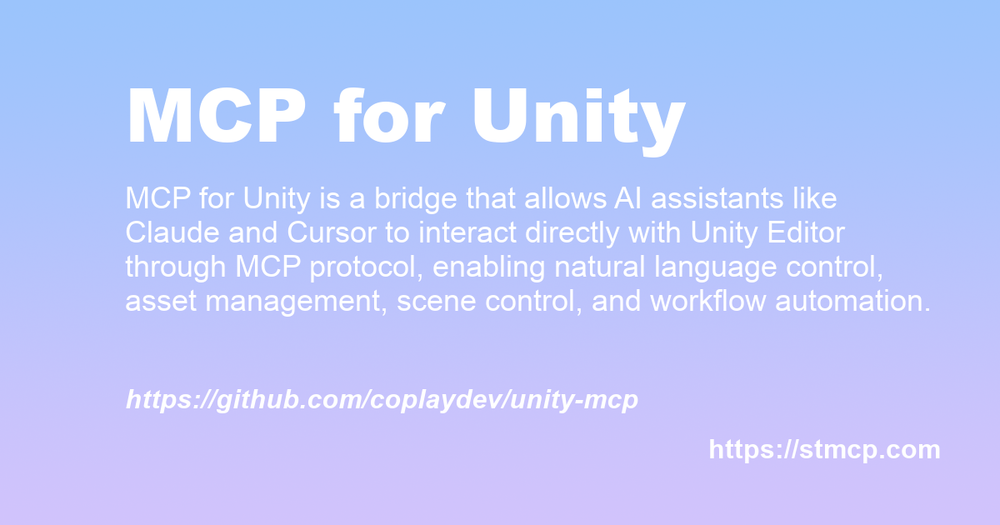 Open Graph image for MCP for Unity