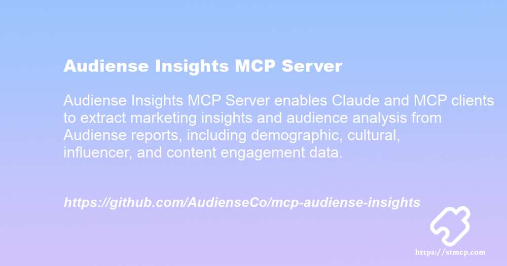 Open Graph image for Audiense Insights MCP Server