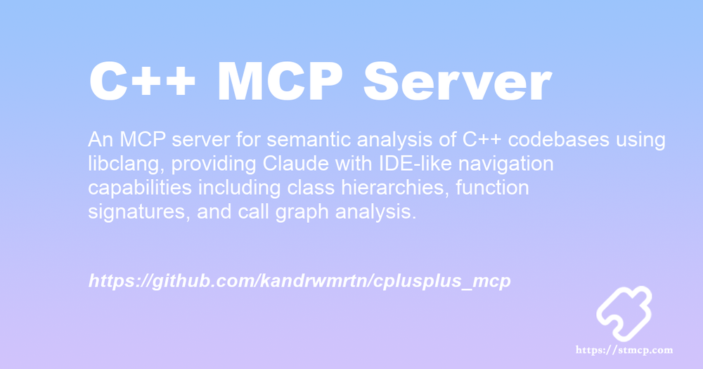 Open Graph image for C++ MCP Server