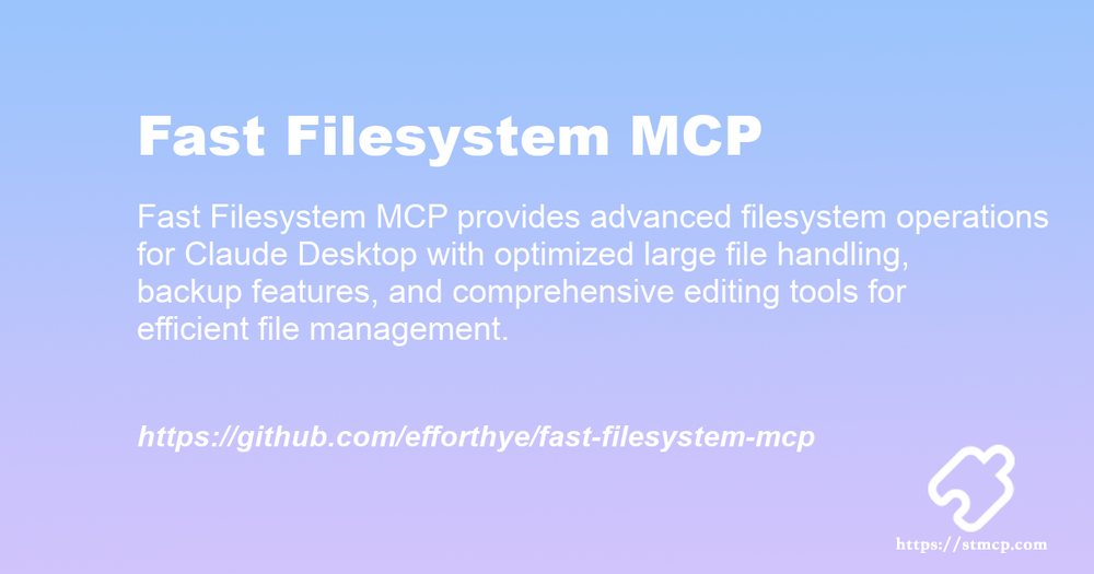 Open Graph image for Fast Filesystem MCP