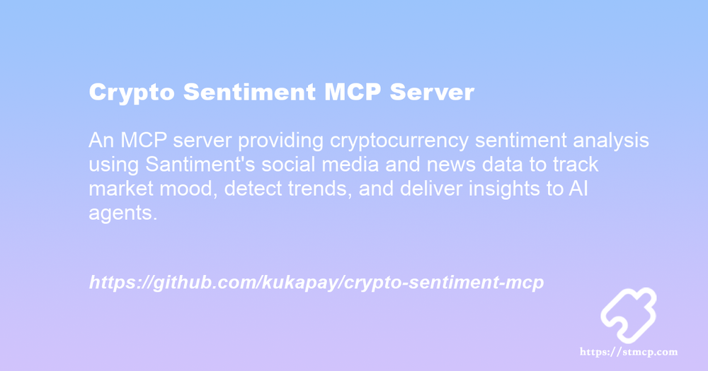 Open Graph image for Crypto Sentiment MCP Server