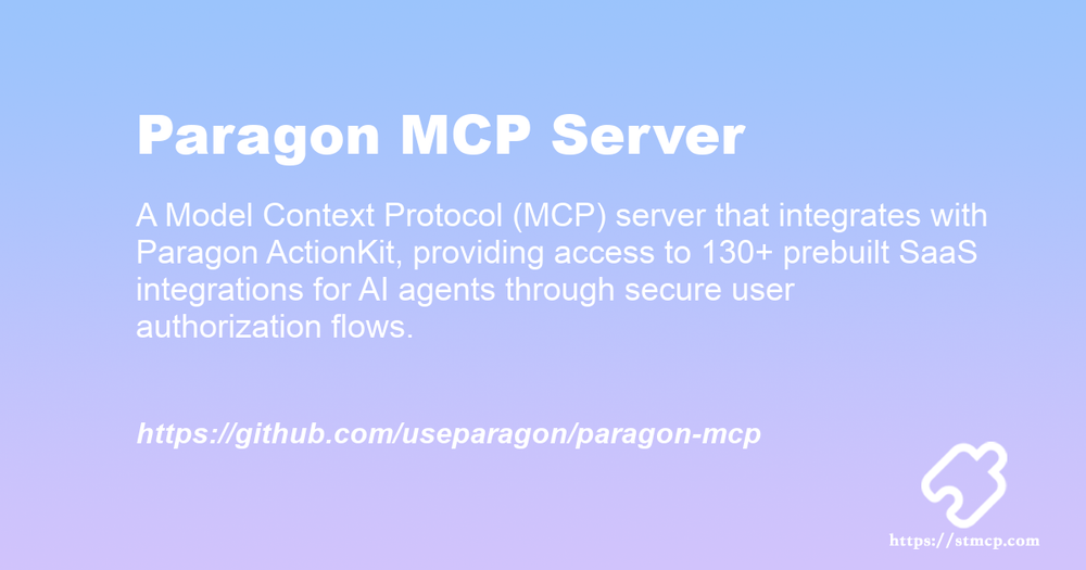 Open Graph image for Paragon MCP Server