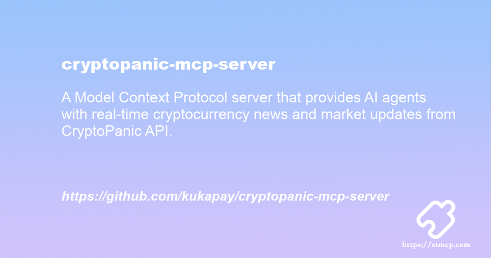 Open Graph image for cryptopanic-mcp-server