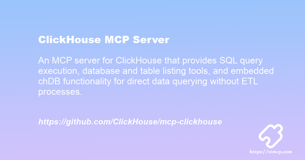 Open Graph image for ClickHouse MCP Server