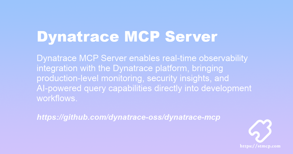 Open Graph image for Dynatrace MCP Server