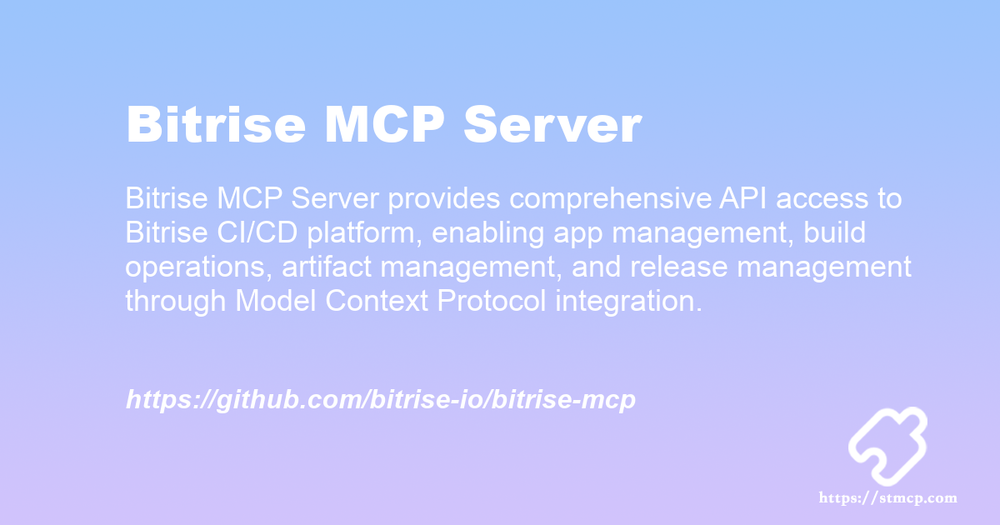 Open Graph image for Bitrise MCP Server