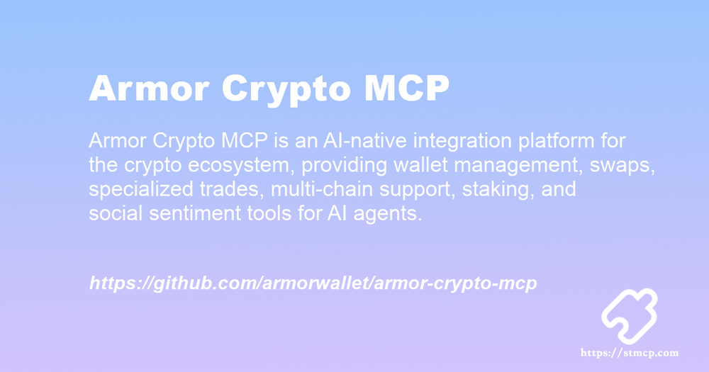 Open Graph image for Armor Crypto MCP