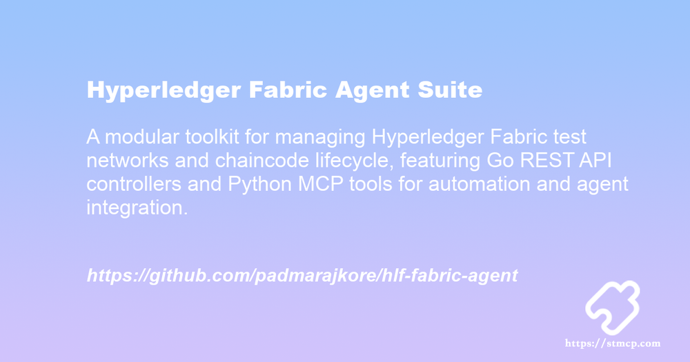 Open Graph image for Hyperledger Fabric Agent Suite