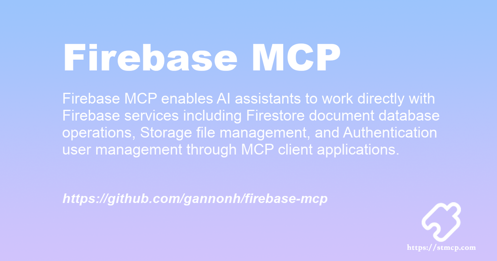 Open Graph image for Firebase MCP