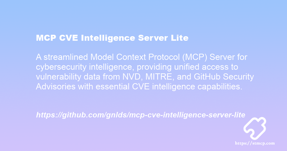 Open Graph image for MCP CVE Intelligence Server Lite