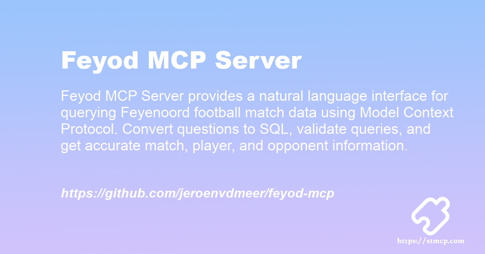 Open Graph image for Feyod MCP Server
