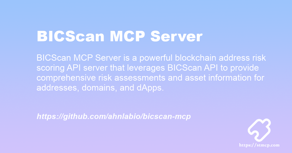 Open Graph image for BICScan MCP Server