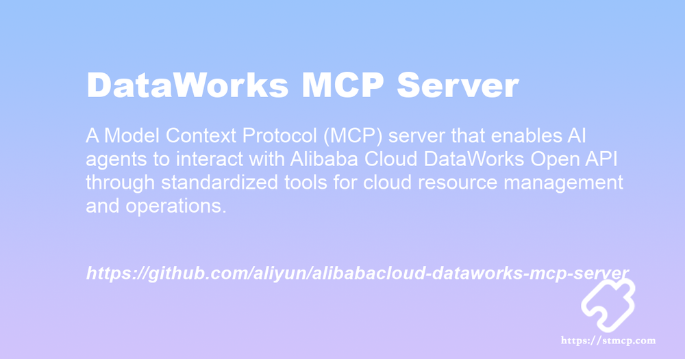 Open Graph image for DataWorks MCP Server