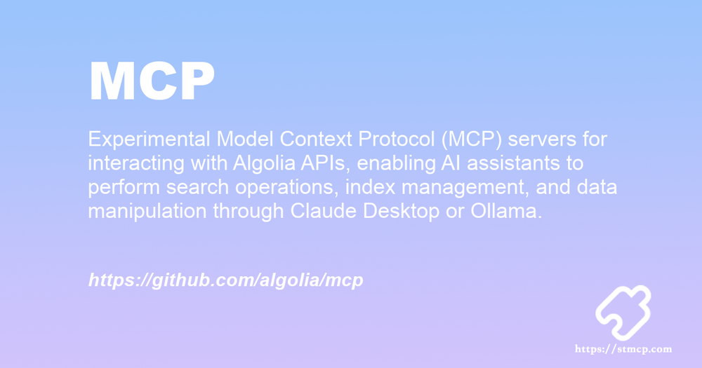 Open Graph image for algolia-mcp
