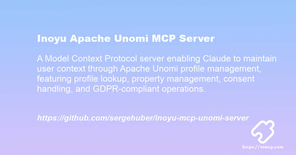 Open Graph image for Inoyu Apache Unomi MCP Server