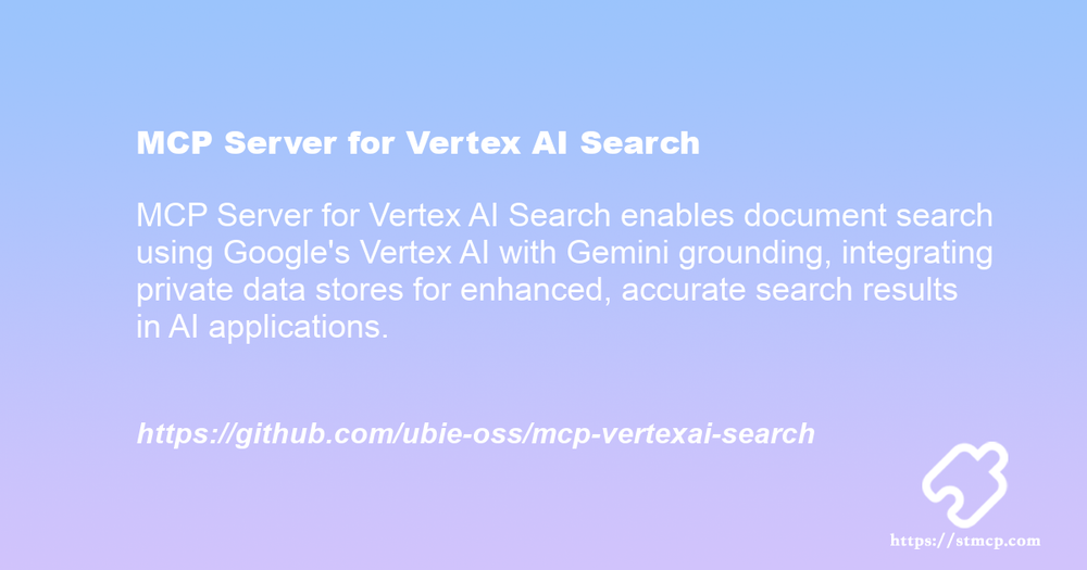 Open Graph image for MCP Server for Vertex AI Search