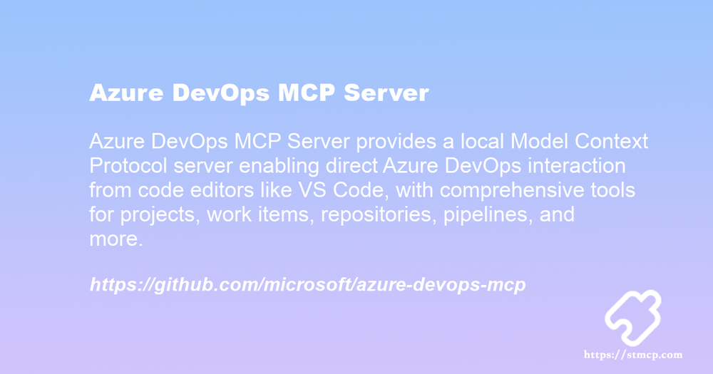 Open Graph image for Azure DevOps MCP Server