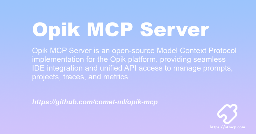 Open Graph image for Opik MCP Server