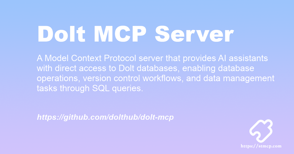 Open Graph image for Dolt MCP Server