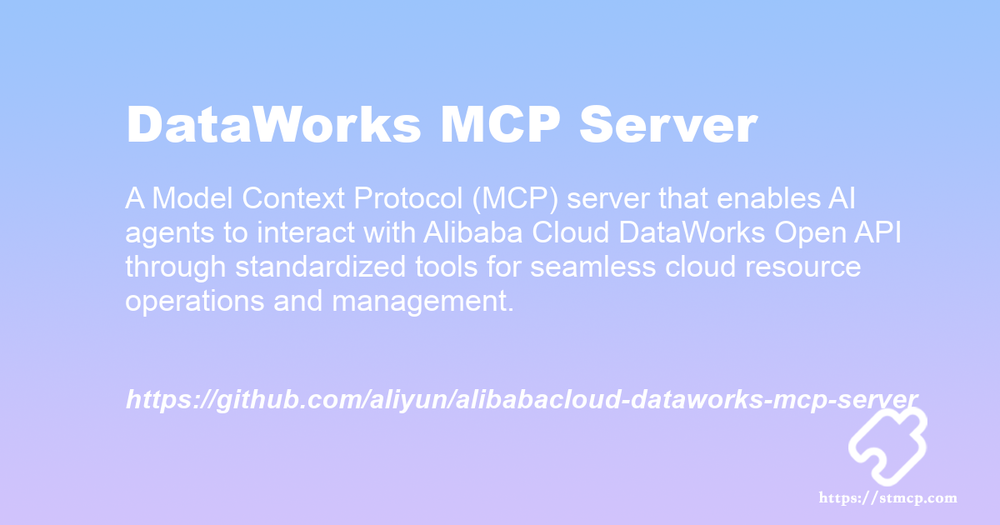 Open Graph image for DataWorks MCP Server