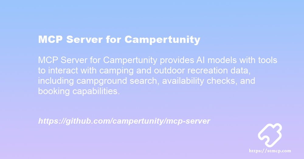 Open Graph image for MCP Server for Campertunity