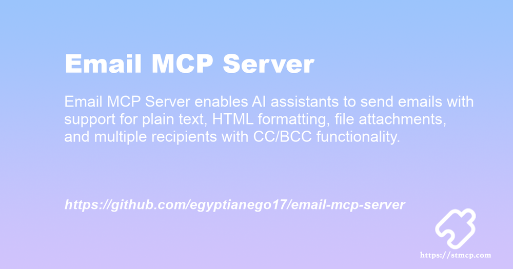 Open Graph image for Email MCP Server